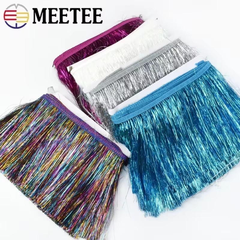 Fringe Ribbon Sewing - 5/10 mètres 10/15/20cm paillettes gland frange