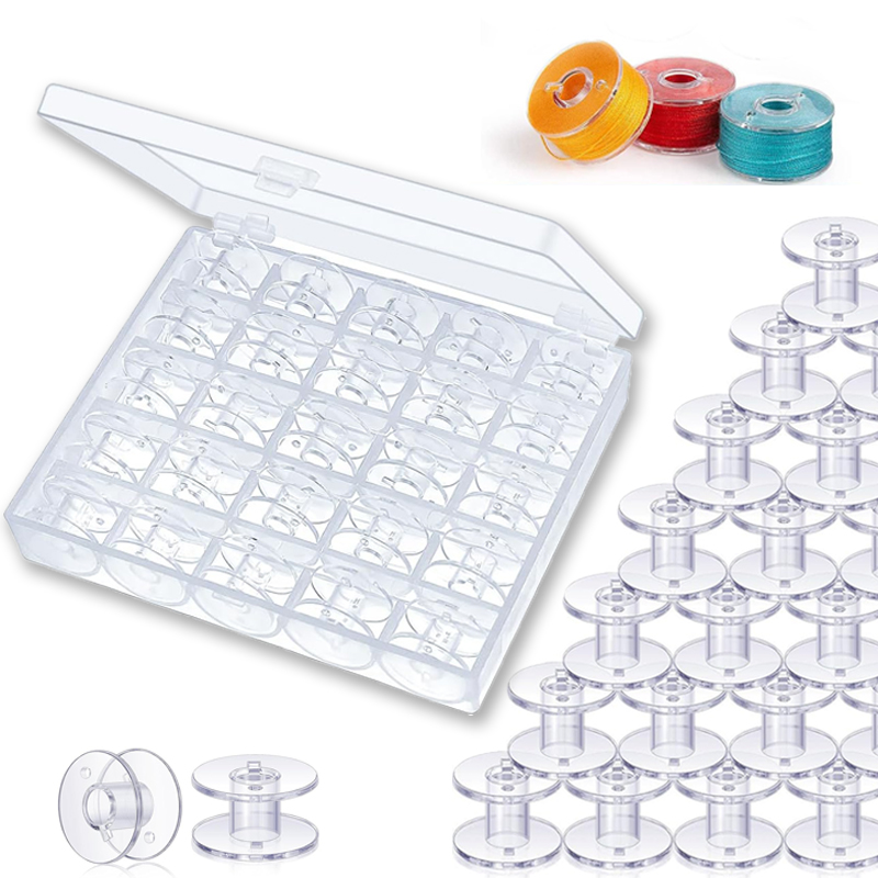 Craft Embellishment Storage - Ensemble de bobines de fil inférieur