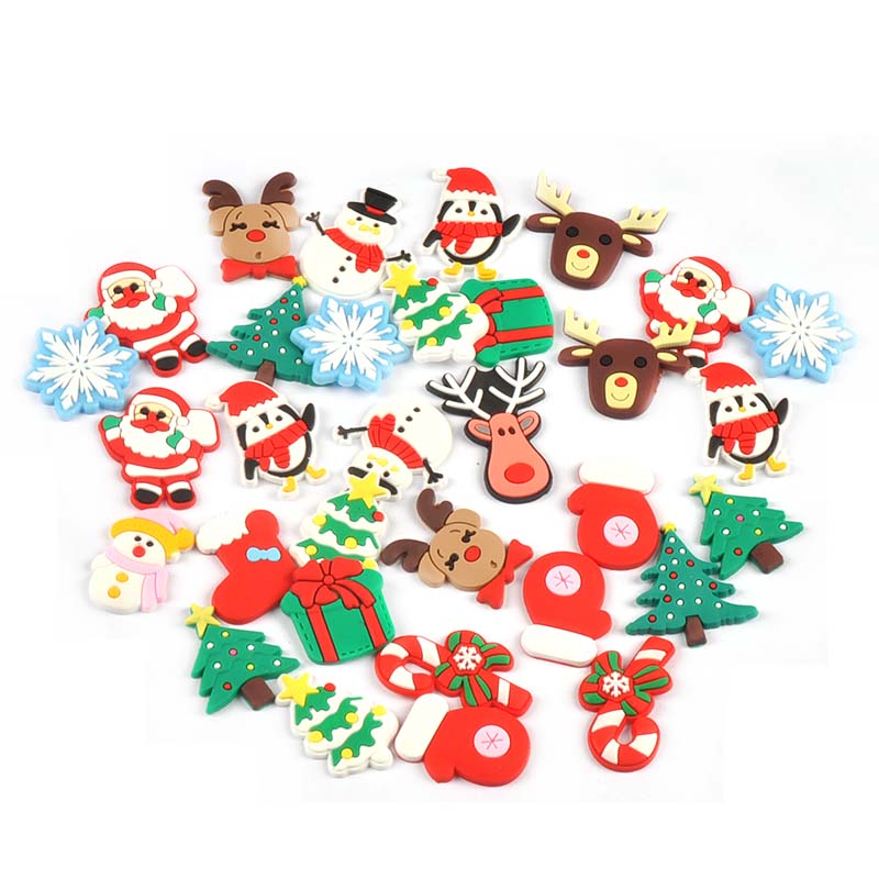 Christmas Craft Embellishment - Embellissements Père Noël en résine, Père