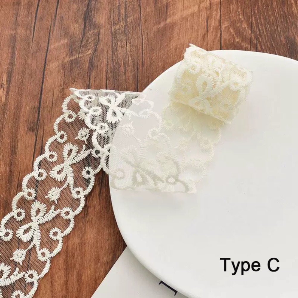 Lace Ribbon Trim - 5 Yards de Ruban de Dentelle