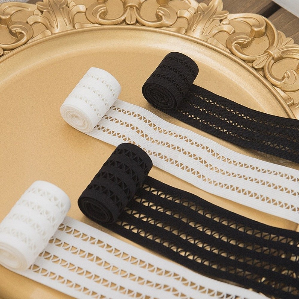 Fringe Ribbon Sewing - Rubans décoratifs en dentelle élastique de