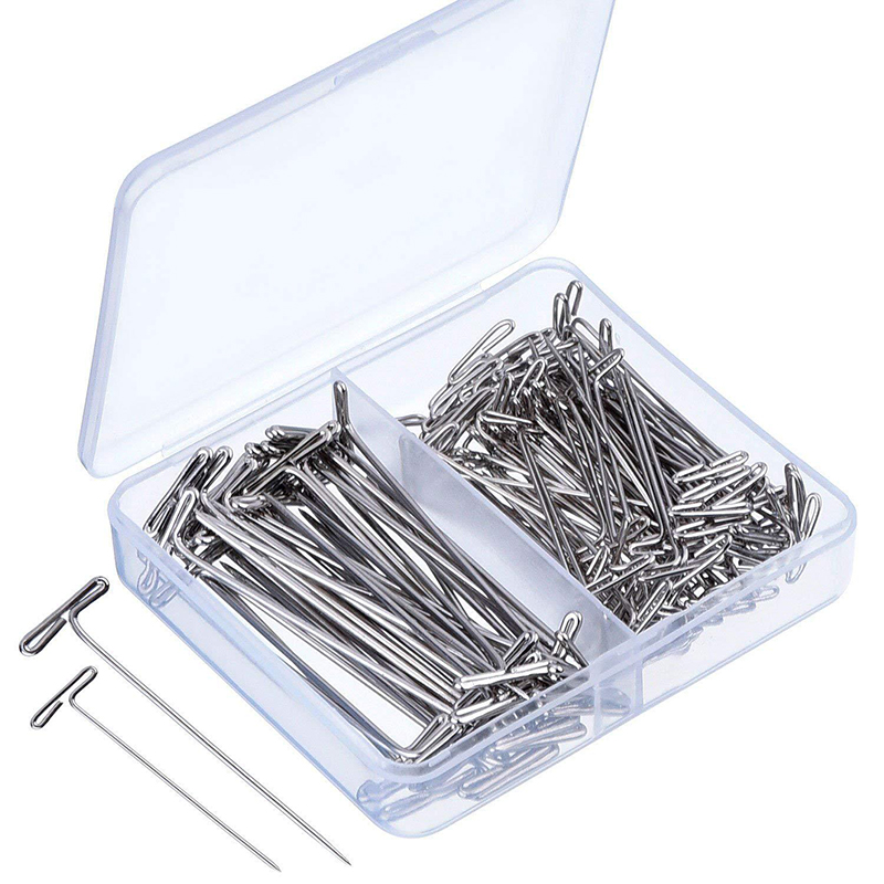 Craft Embellishment Storage - Épingles en T en acier inoxydable,