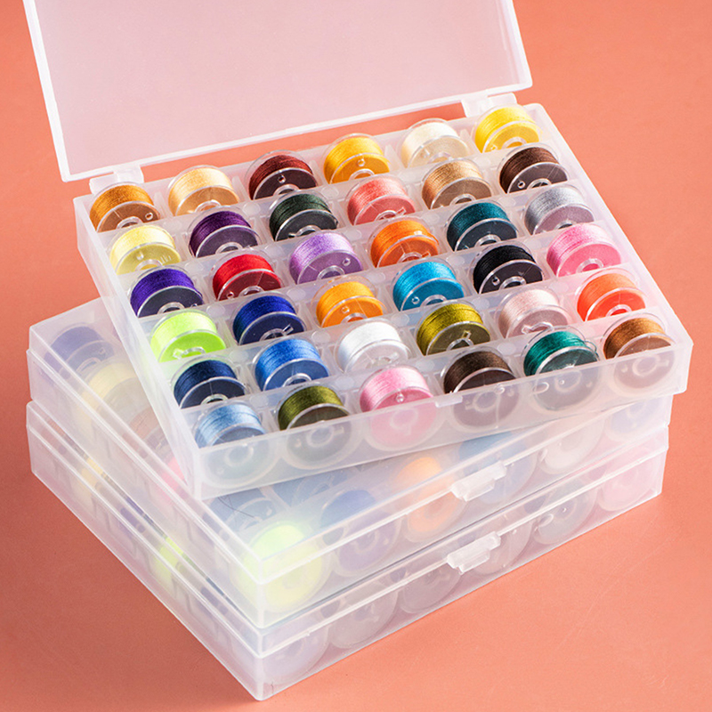 Boîte de canettes à coudre, ca - Craft Embellishment Storage avis et prix