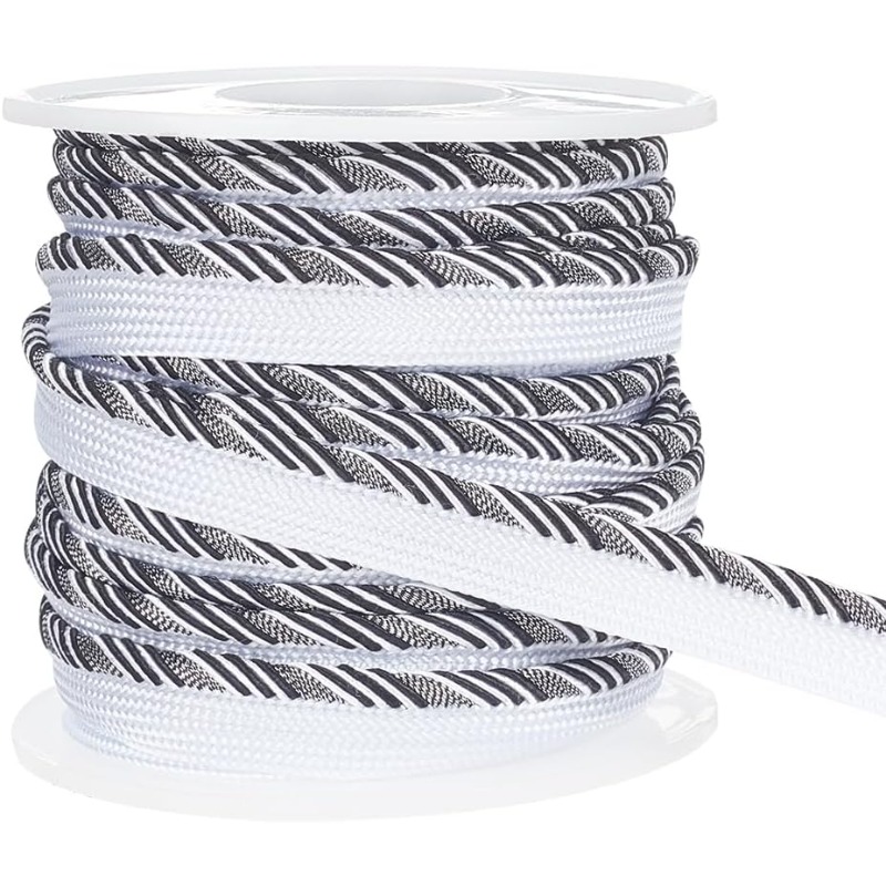 Bordure de Jules torsadée noir - Cord Trim Twisted avis et prix