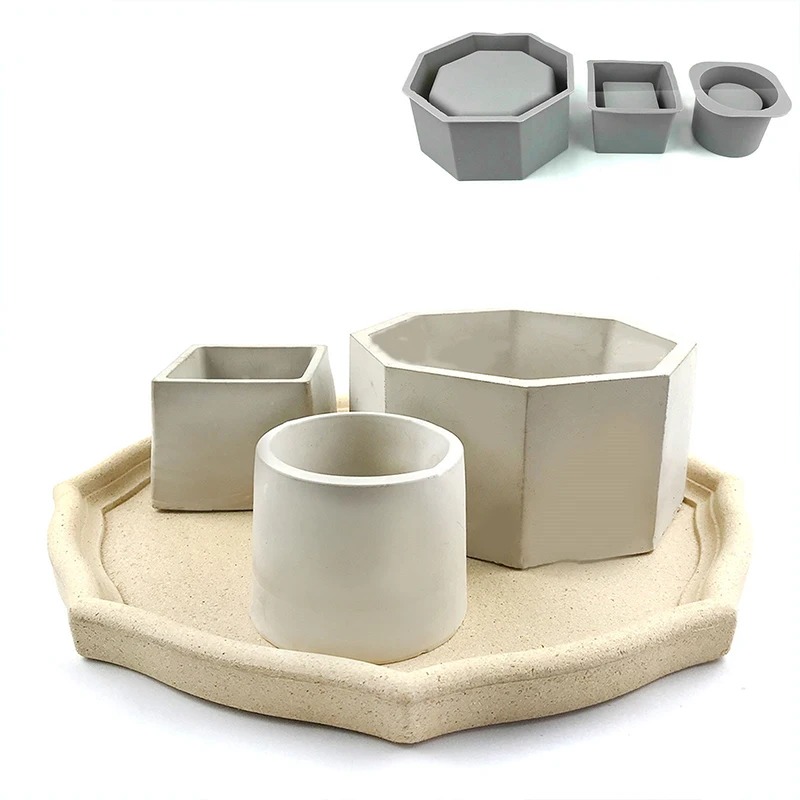 Moule en silicone pour pot de  - Craft Embellishment Storage avis et prix