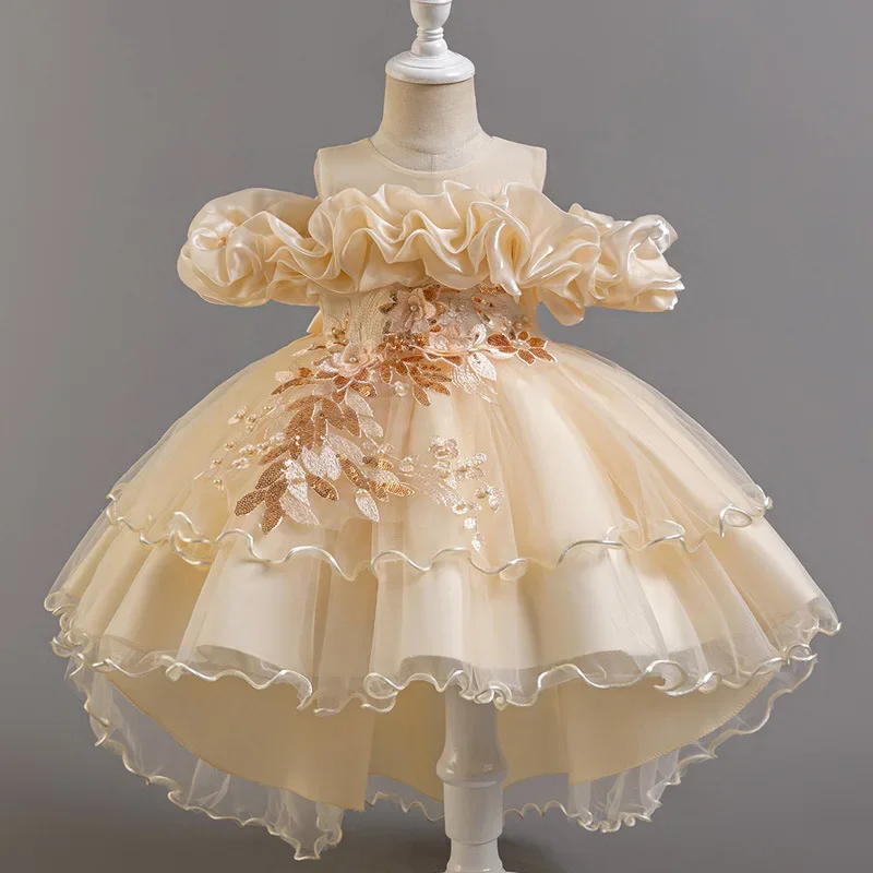 Robes de fille de fleur de mod - Lace Ribbon Trim avis et prix