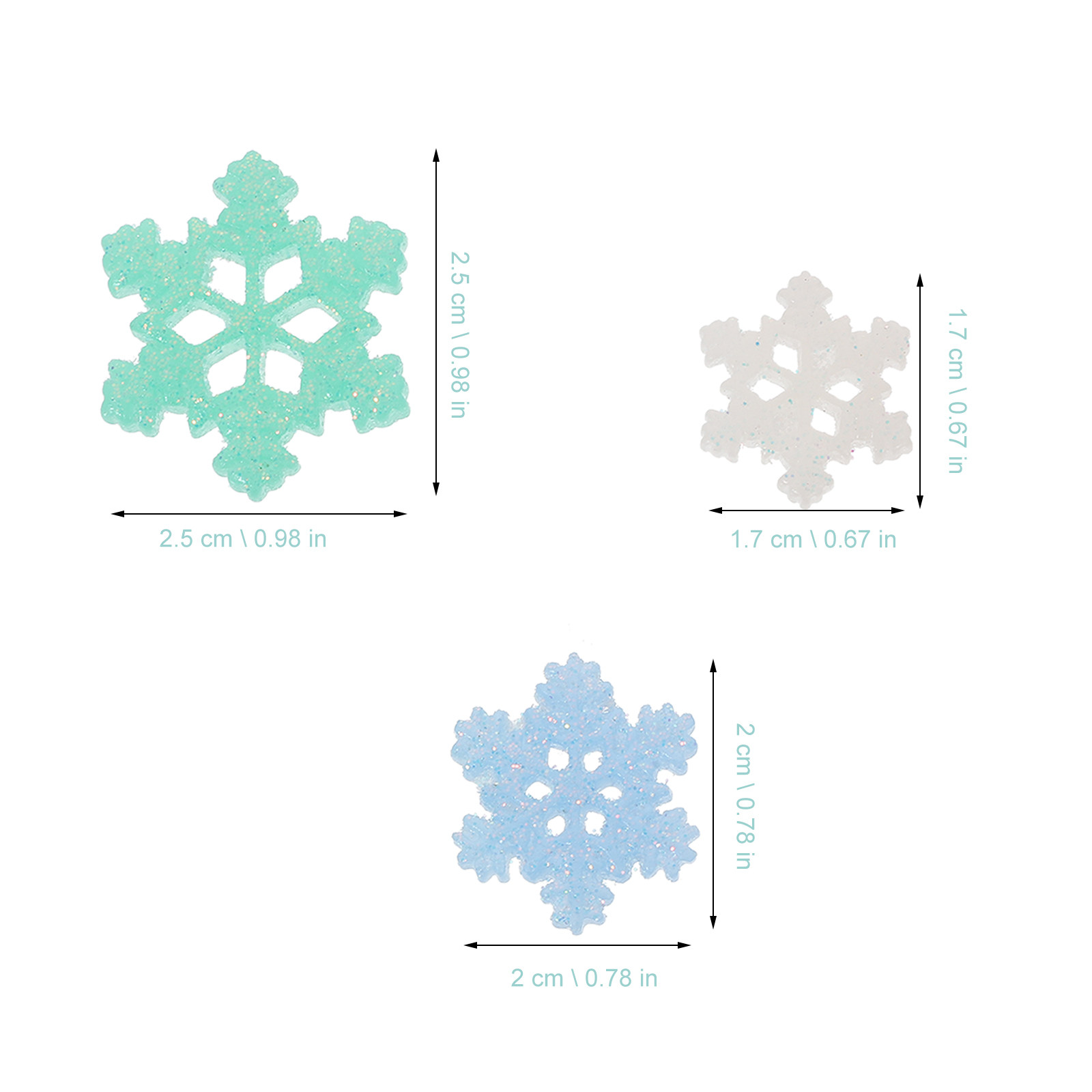 60 breloques en résine, miniat - Christmas Craft Embellishment avis et prix