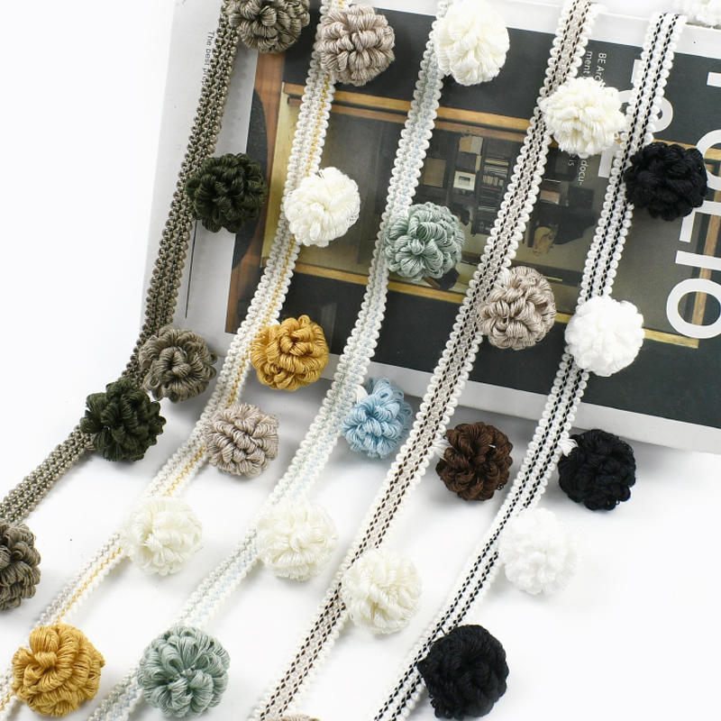 Ruban à franges et pompons col - Fringe Ribbon Sewing avis et prix