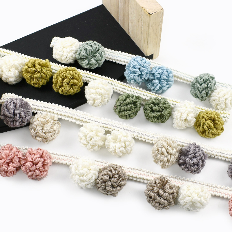 Ruban à franges et pompons col - Fringe Ribbon Sewing avis et prix